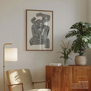 Stripe Woman Portrait – image 5