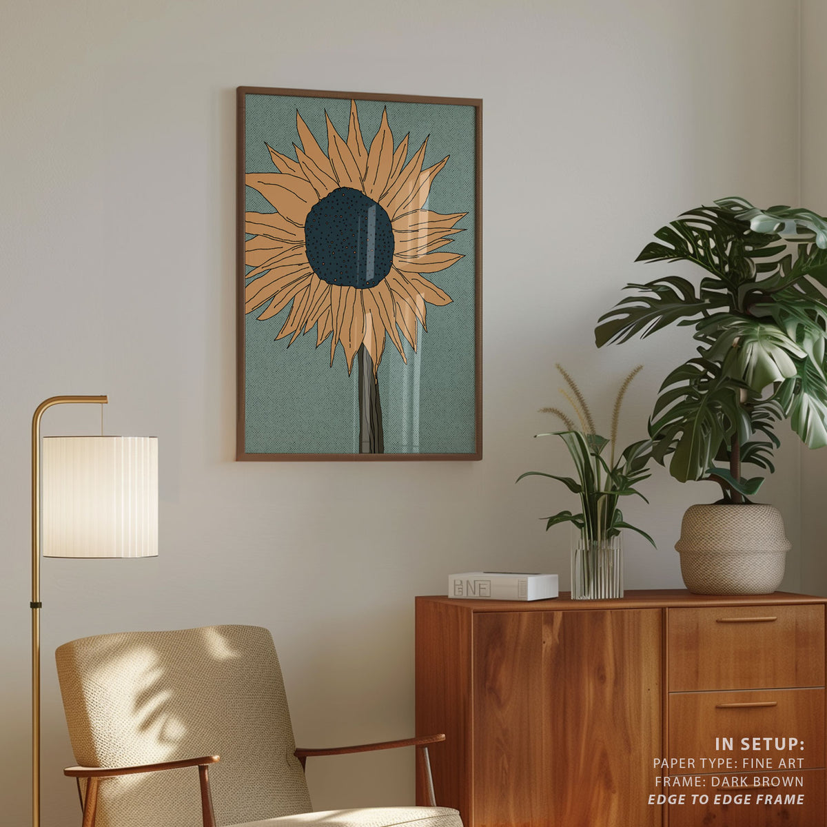 Stylized Sunflower