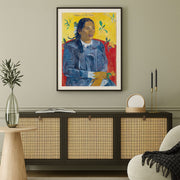Tahitian Woman with a Flower – image 3
