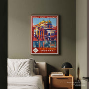 Mathura Ghats Travel Poster Print – image 4
