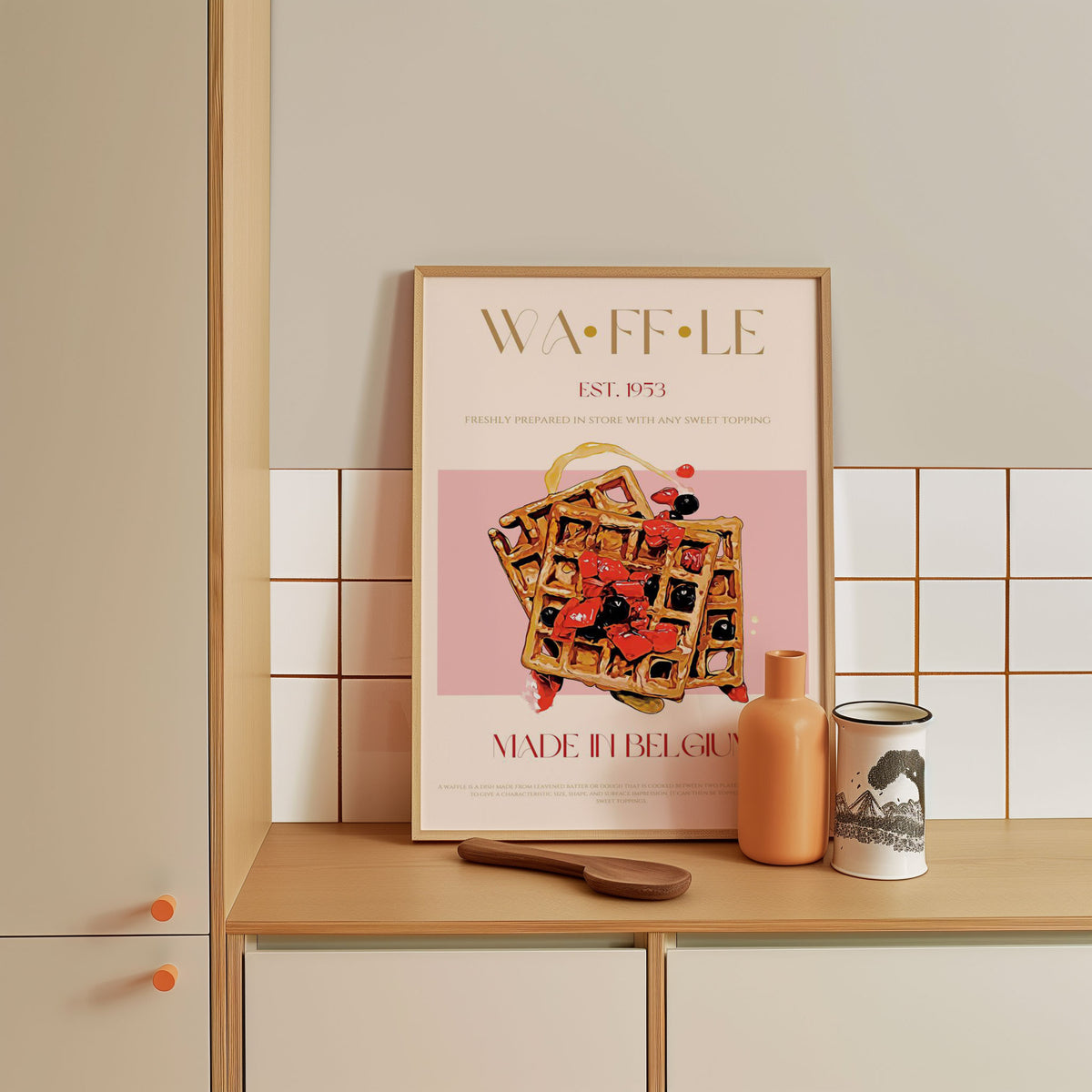 Waffle Print