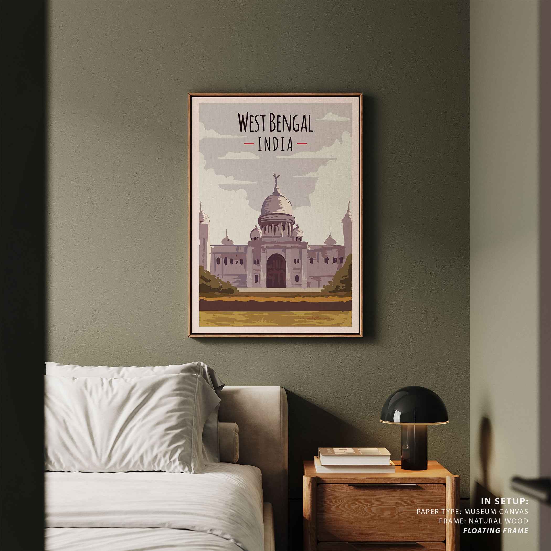West Bengal Travel Poster Print
