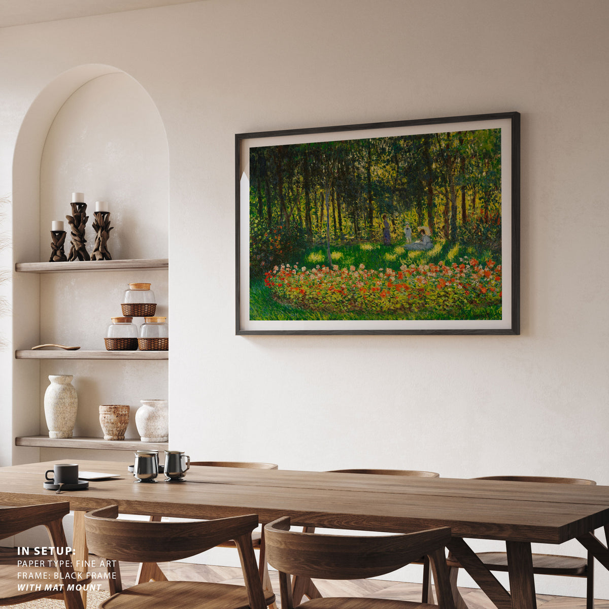 Au Jardin, La Famille De l’Artiste