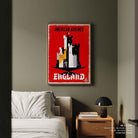 England Travel Poster Print
