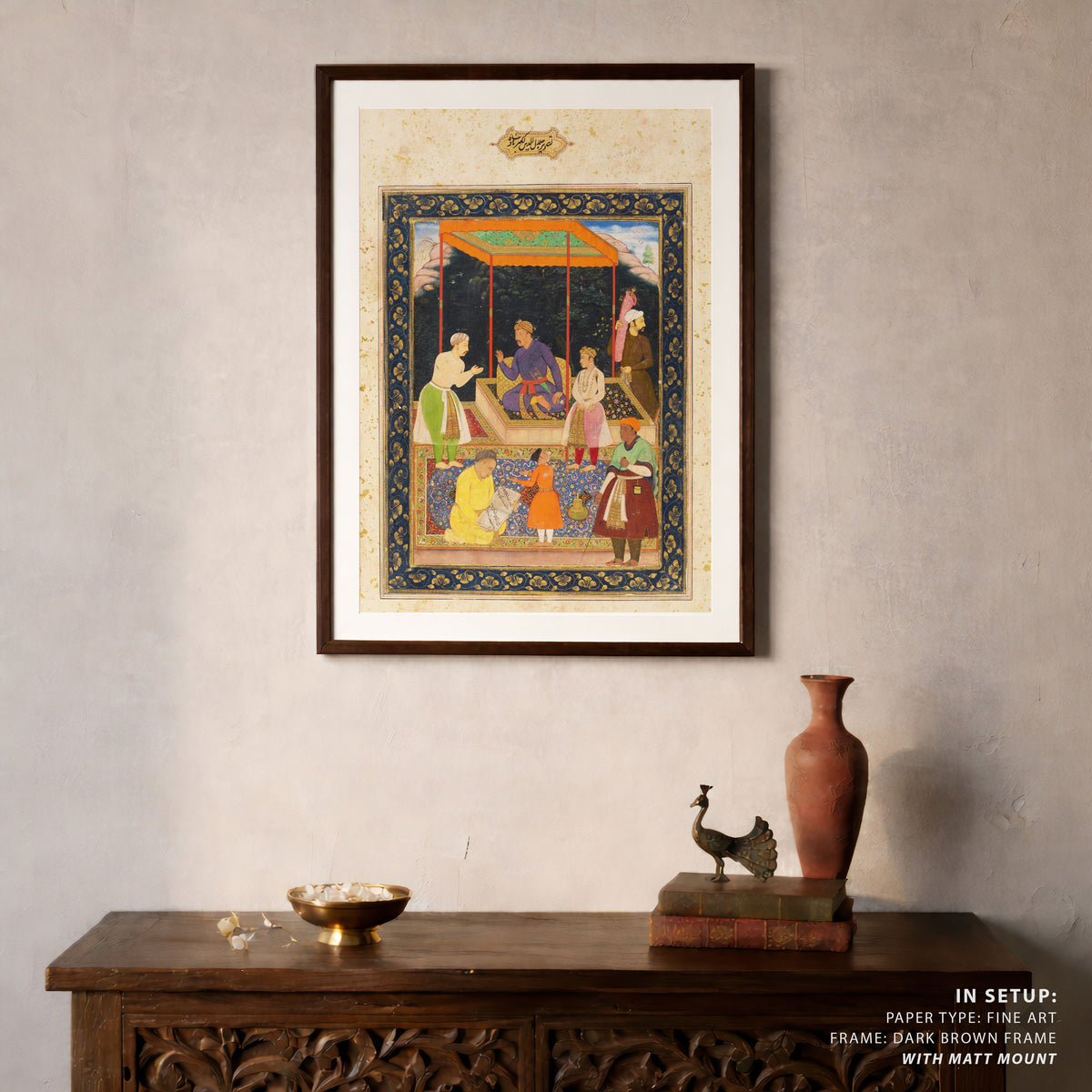 An Audience in Akbar’s Later Years