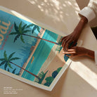 Dubai Travel Poster Print