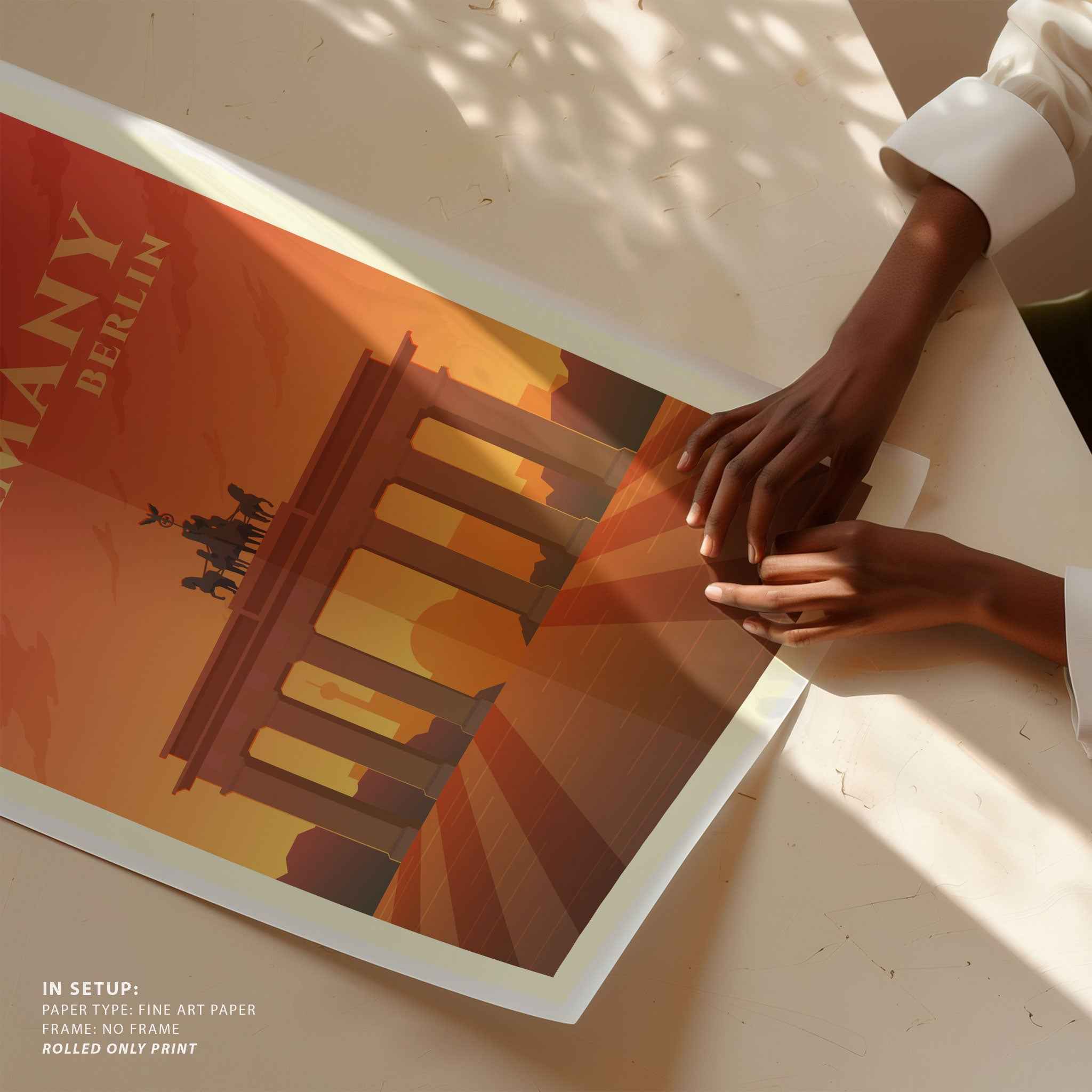 Germany Travel Poster Print