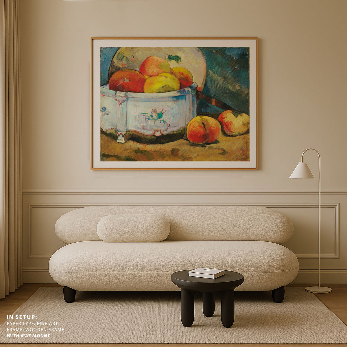Still Life with Peaches
