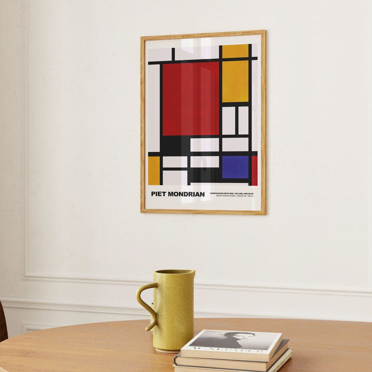 Composition With Red, Yellow, and Blue