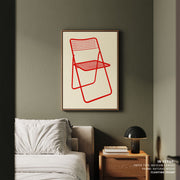 Ted Net Chair Red – image 6