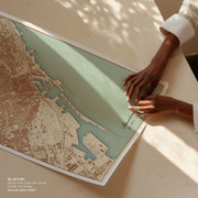 Barcelona Spain Vintage Map 07 – image 5
