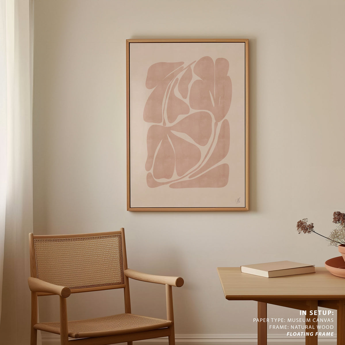 Beige Abstract Shapes