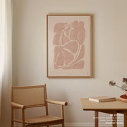 Beige Abstract Shapes – image 3