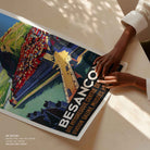 Besancon Travel Poster Print