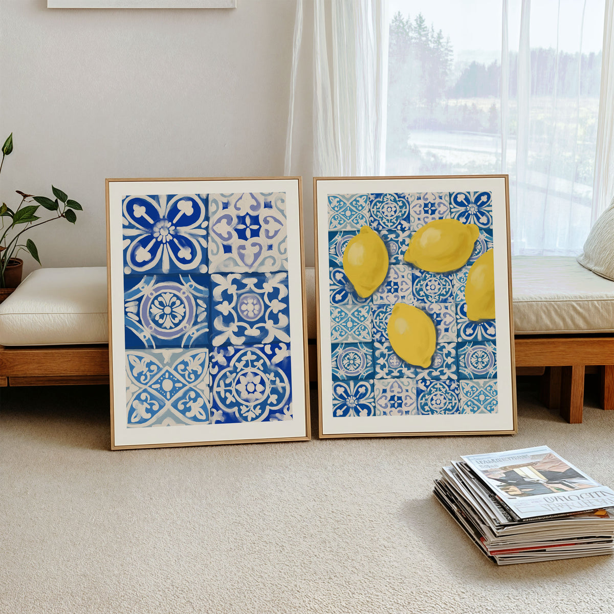 Blue Moroccan Style