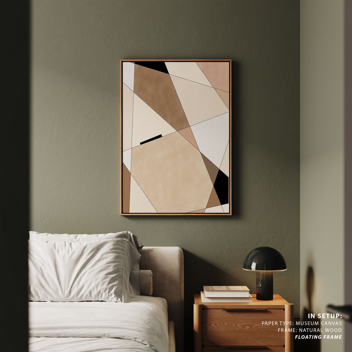 Geometric Beige art 01