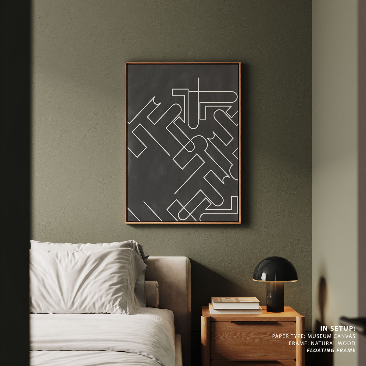 Geometric Maze Lines