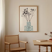 Gypsophila In a Blue Vase – image 3