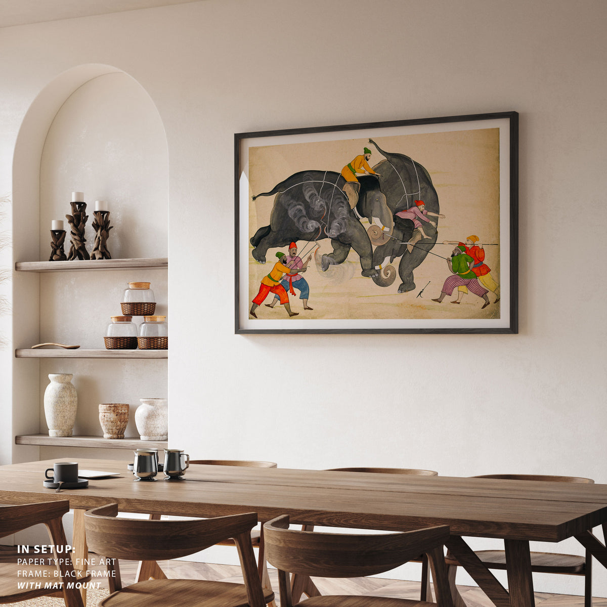 Elephants in Indian Art