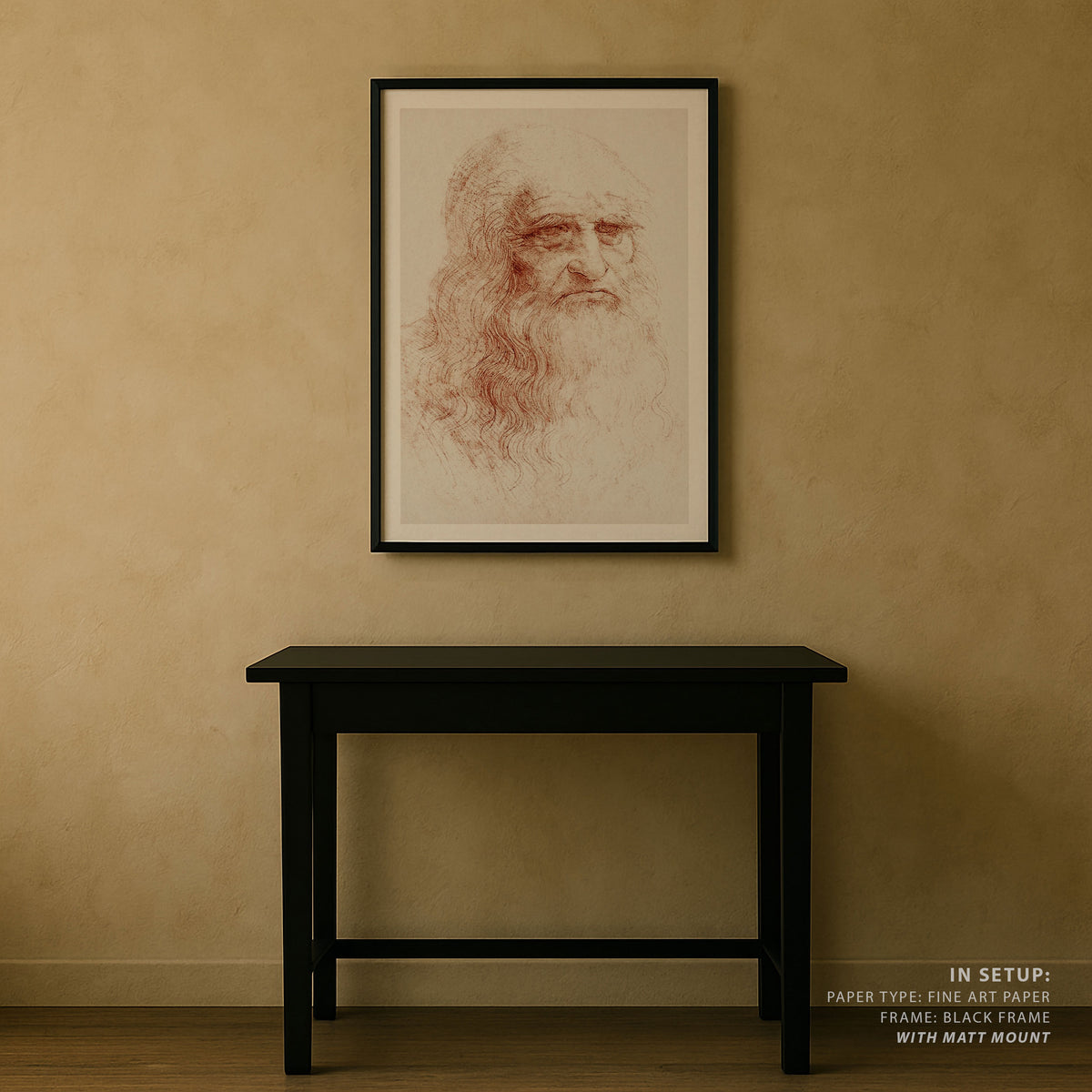 Leonardo Da Vinci's Self-Portrait (1512)