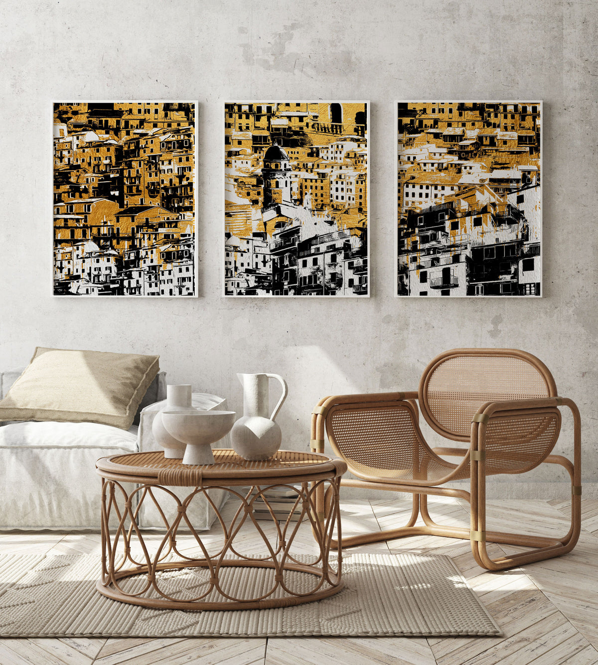 Modern Abstract Cityscape