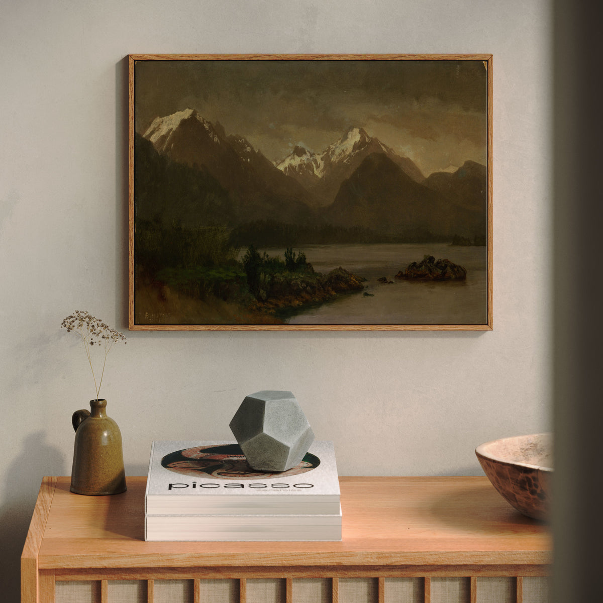 Mountains and Lake