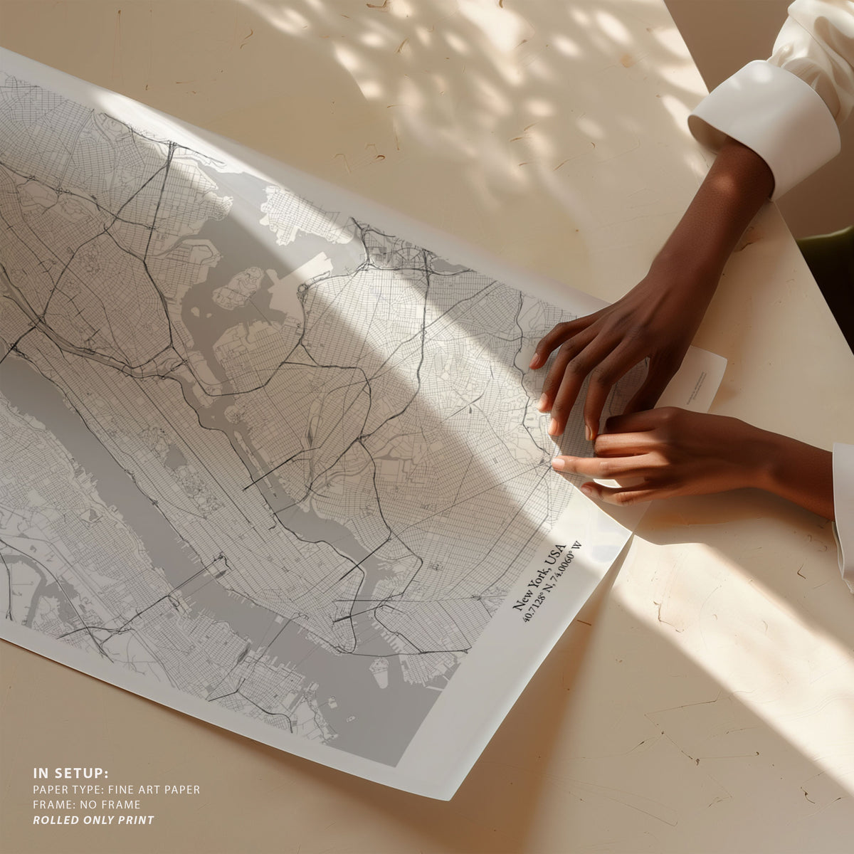 New York US Map
