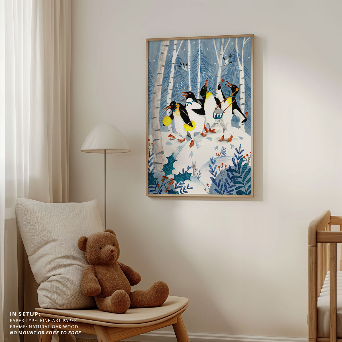 Penguins Make Music in the Forest