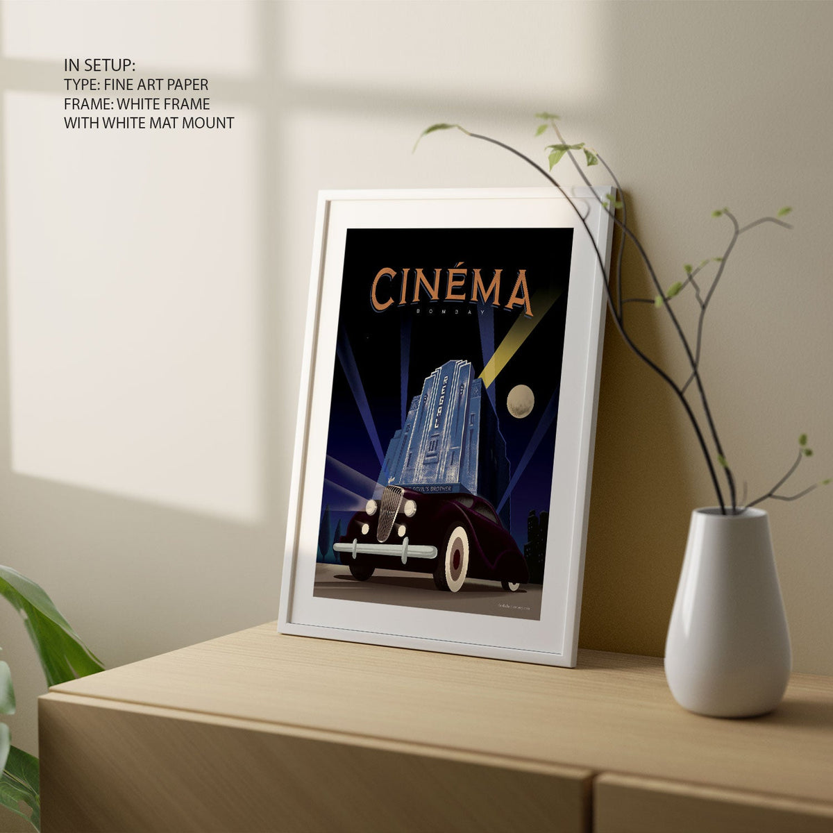Regal Cinema Bombay, India Travel Posters