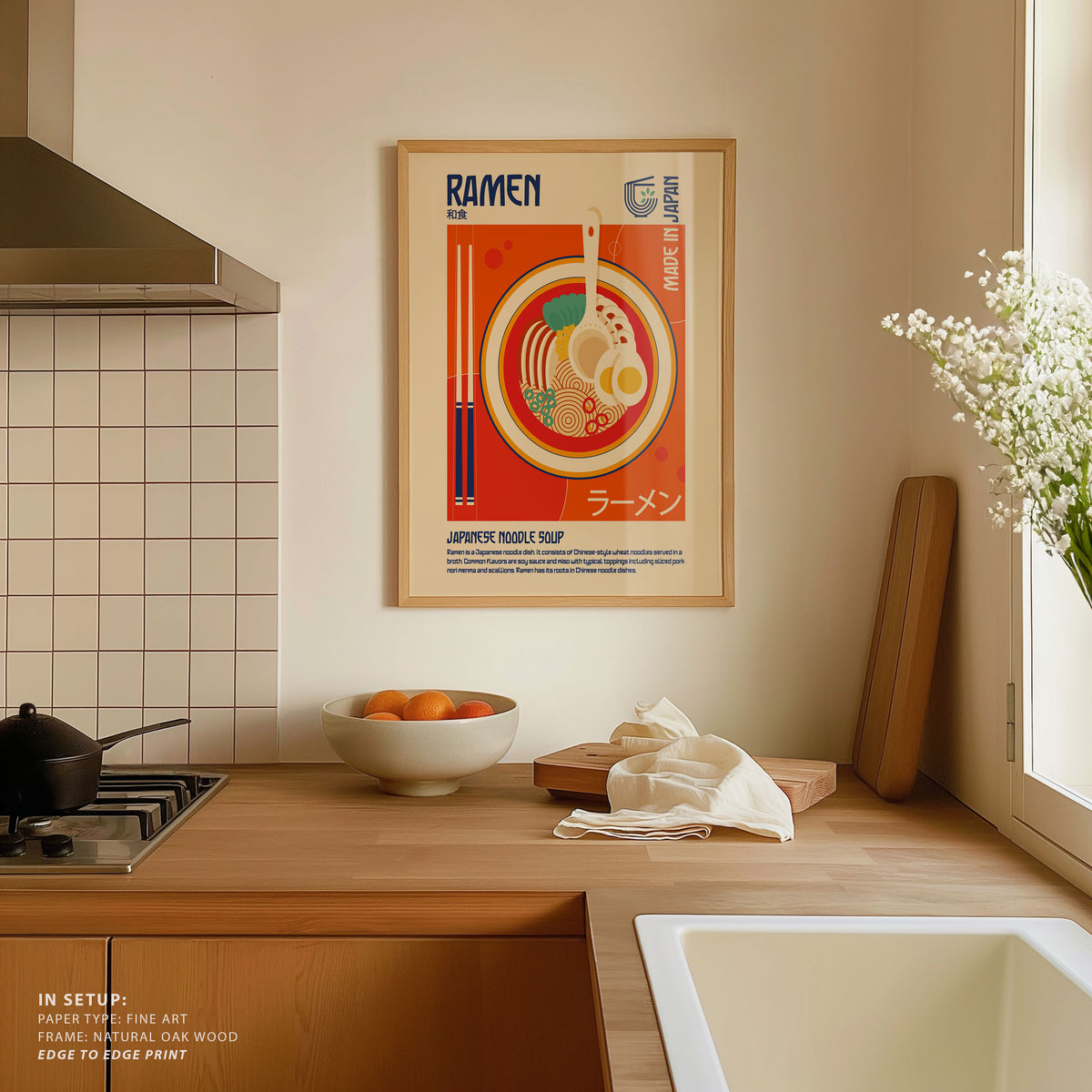 Ramen Japanese Food Print