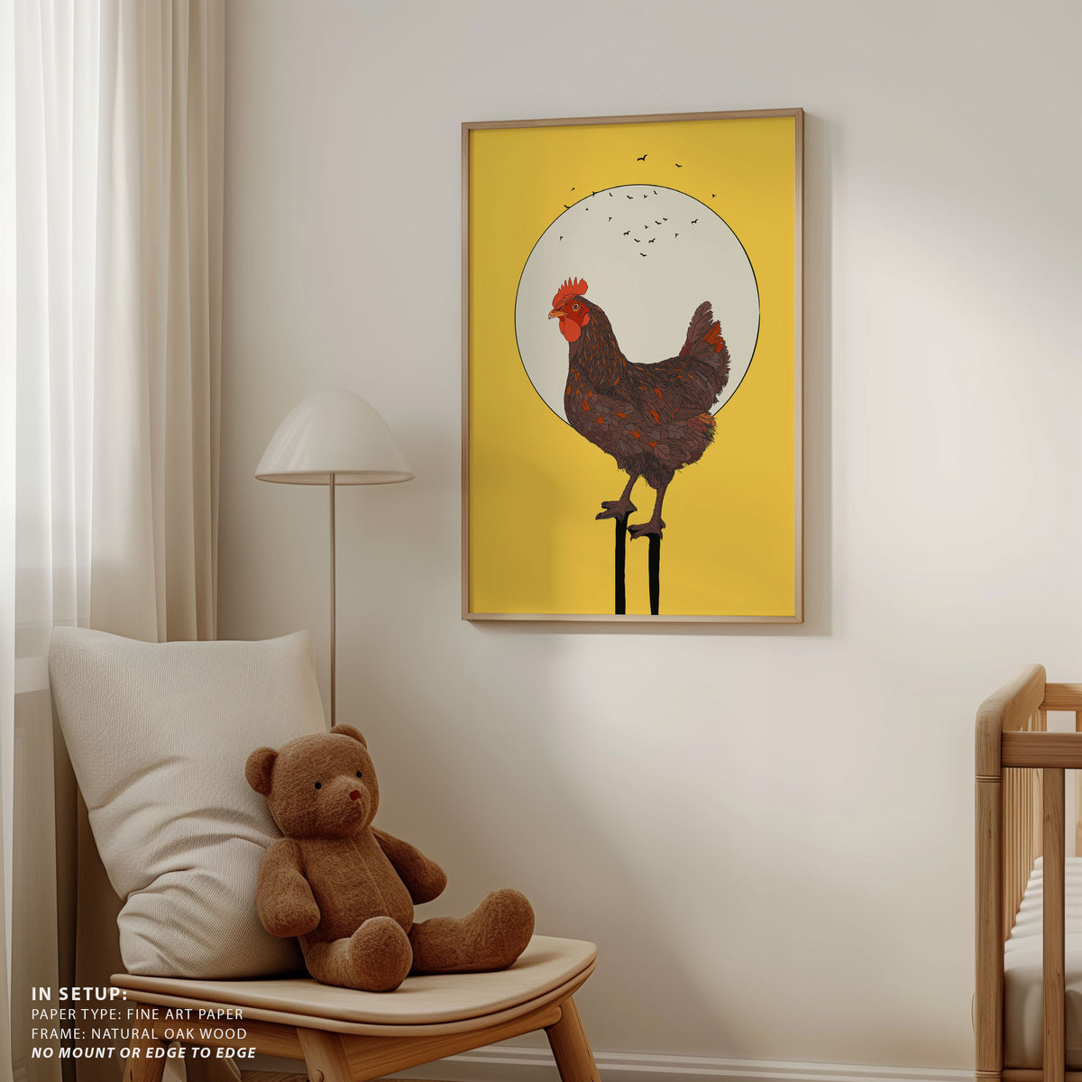 Rooster Sunrise