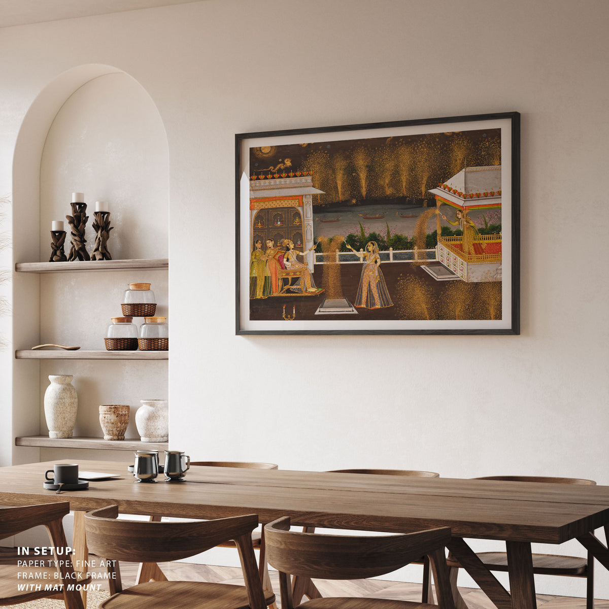 Royal Woman Celebrating Diwali 02