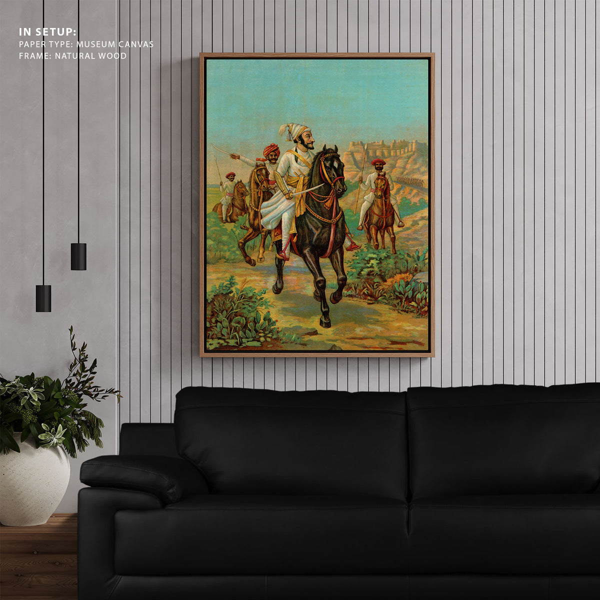 Shivaji, Raja Ravi Varma Painting