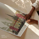 Skyline London Travel Poster Print