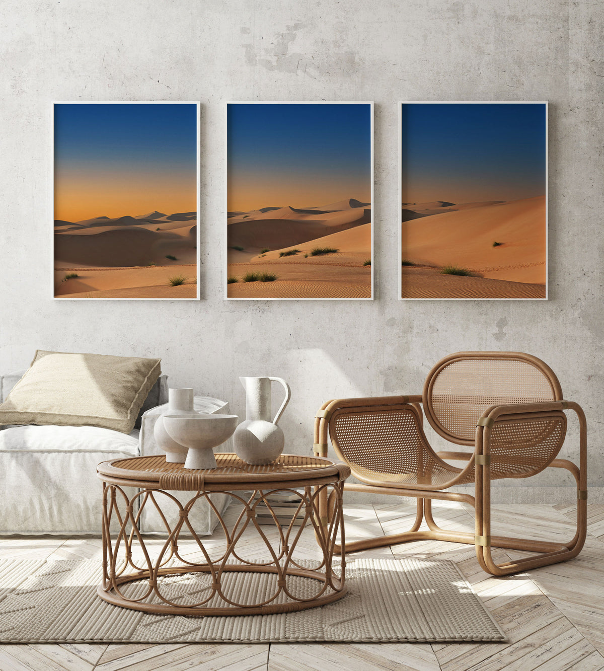 Soft Hues of the Sand Dunes