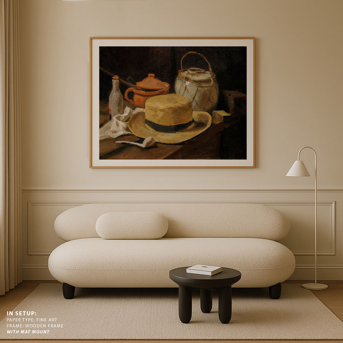 Still Life with Yellow Straw Hat