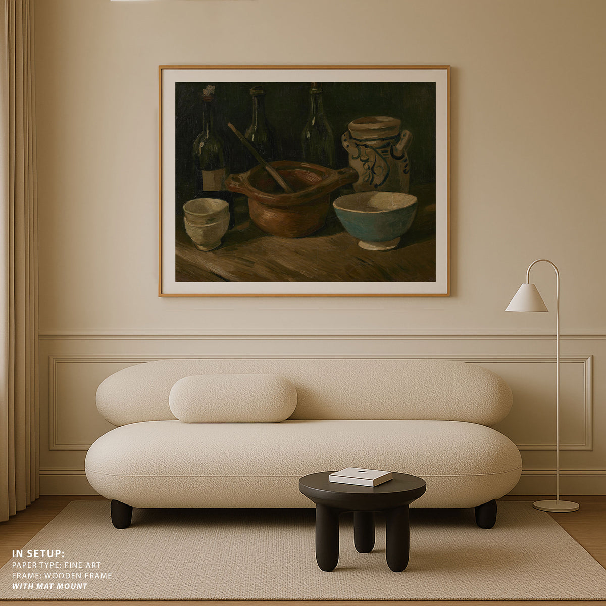 Still Life with Earthenware Bottles