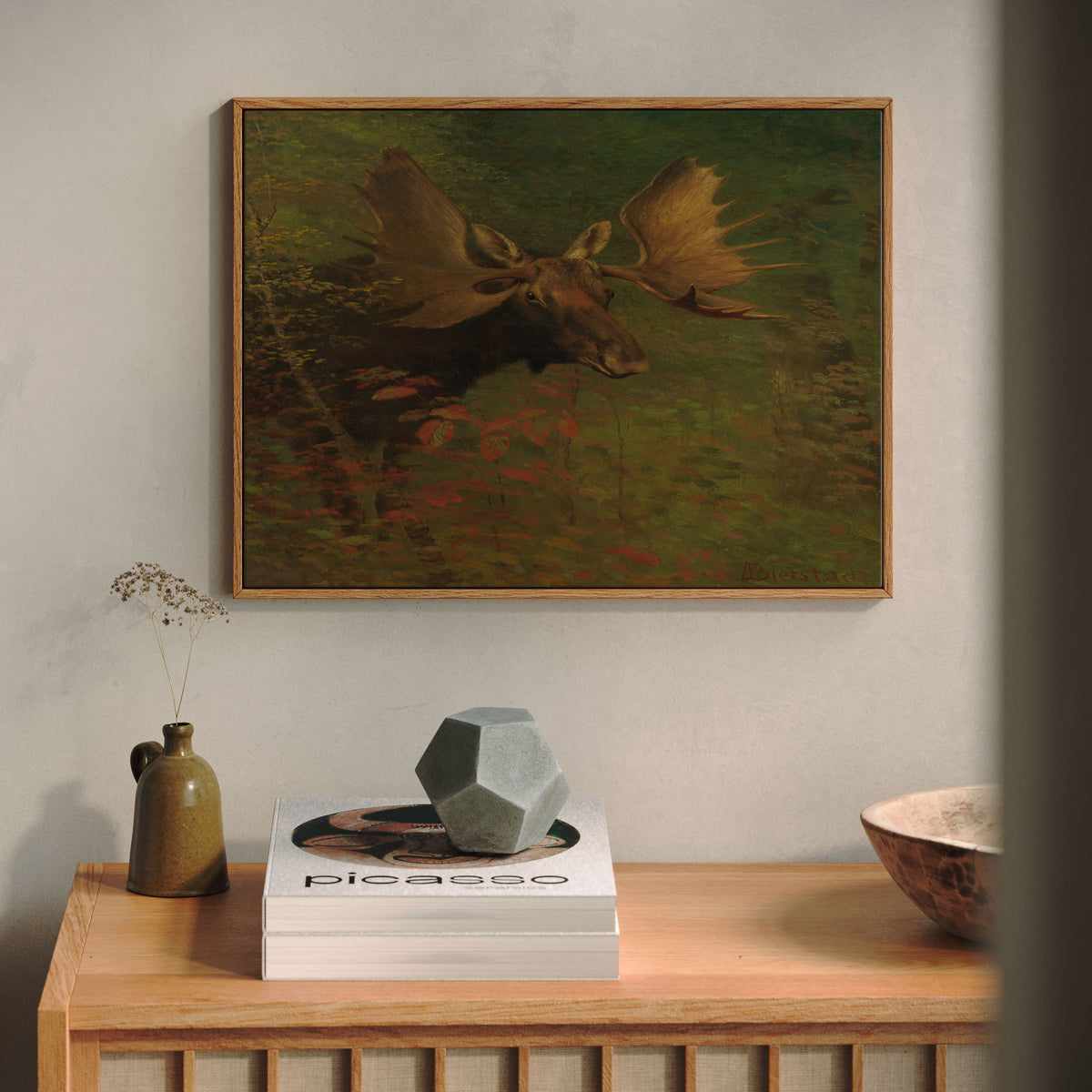 Study Of A Moose