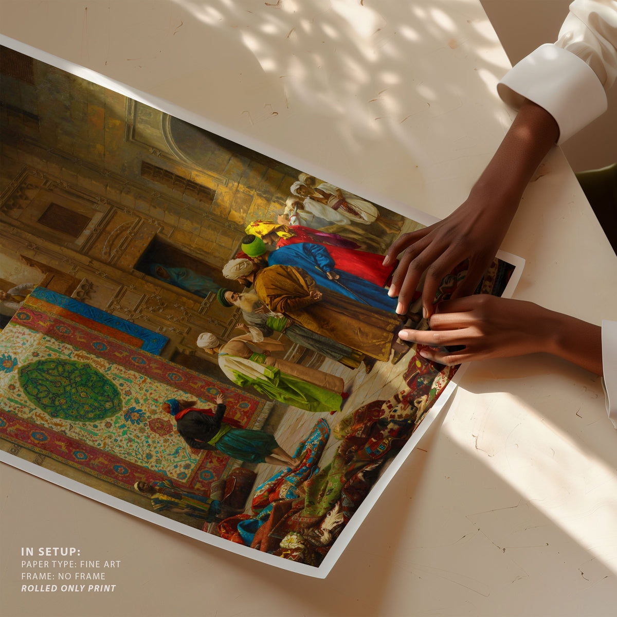 The Carpet Merchant, Arabic Painting
