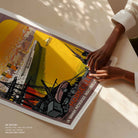 Port of Marseille Travel Poster Print