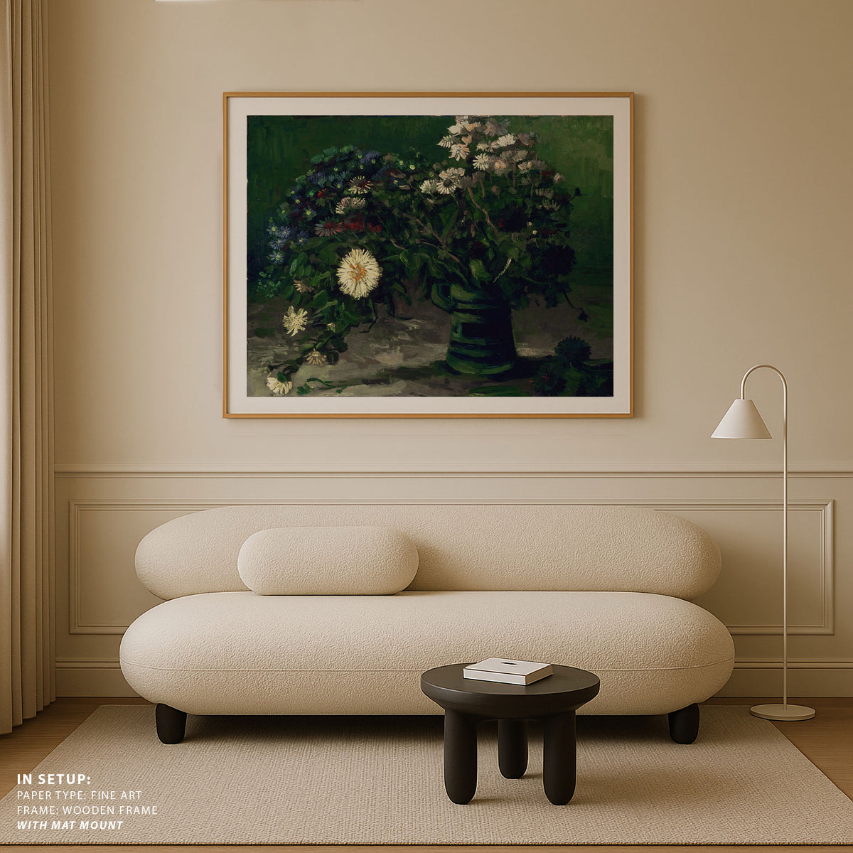 Still Life with a Bouquet of Daisies