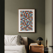Vibrant Polka Dot Pattern In Earthy Tones – image 3