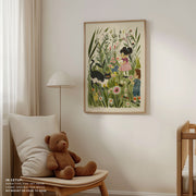 Vintage Kids and Cats Poster – image 5
