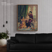 Yashoda Krishna, Raja Ravi Varma Paintings – image 5