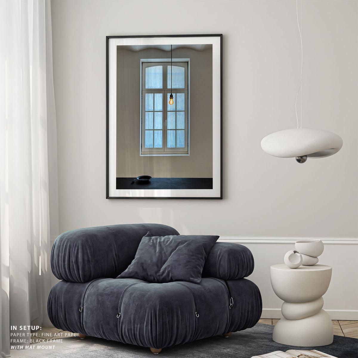 Yellow Table Light
