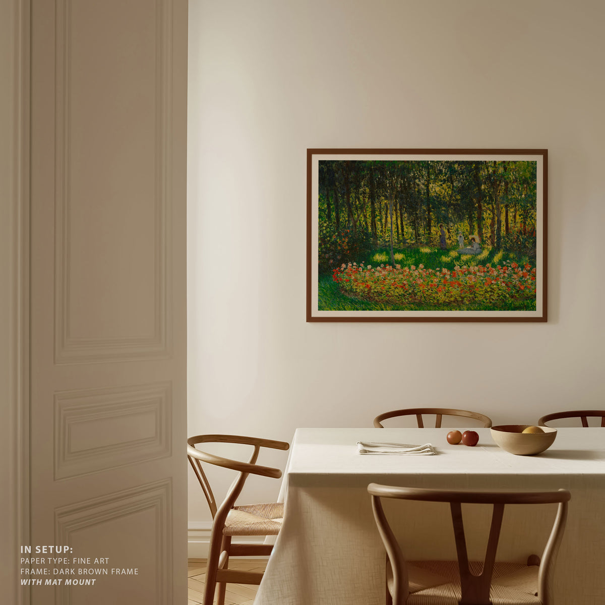 Au Jardin, La Famille De l’Artiste