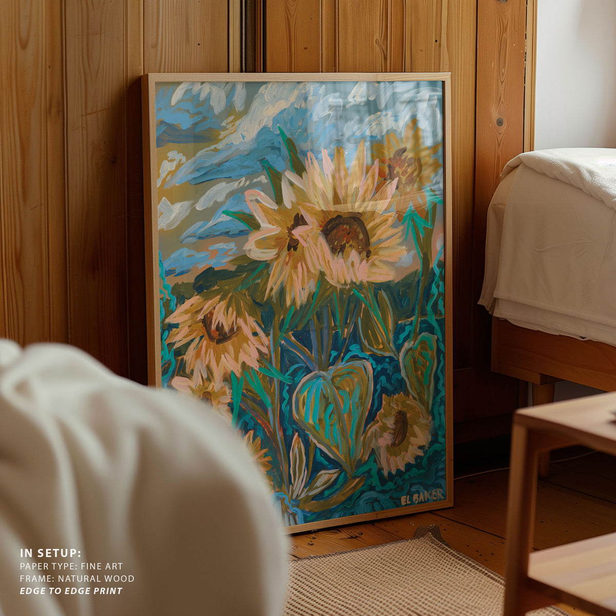 Sunflowers Print