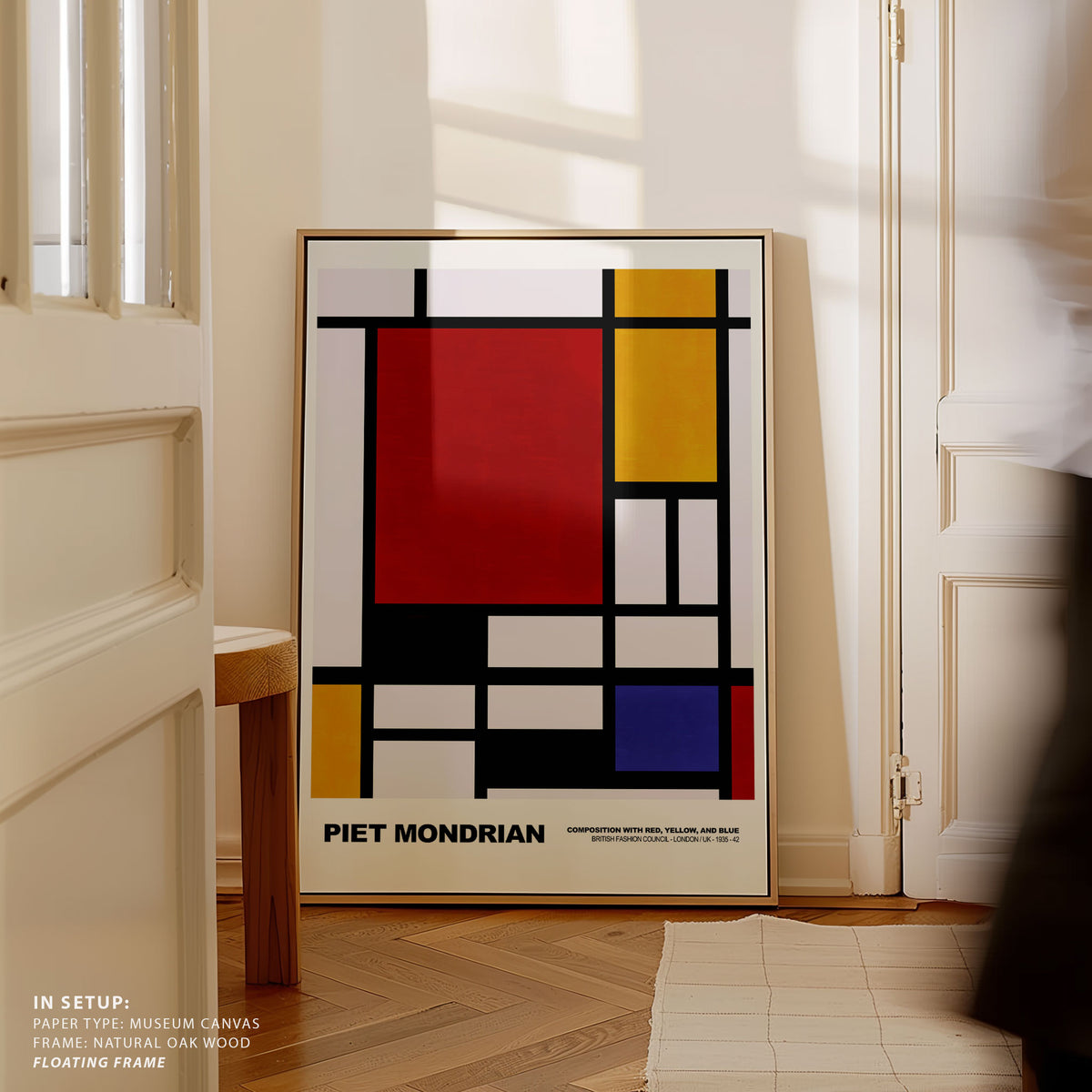 Composition With Red, Yellow, and Blue