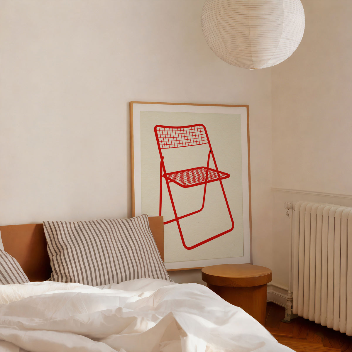 Ted Net Chair Red