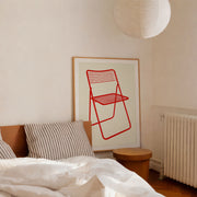 Ted Net Chair Red – image 3